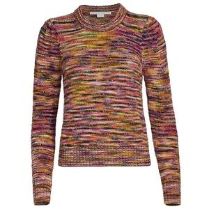 Veronica Beard Raissa Space Dye Crewneck Merino Sweater XS